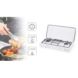 Smile KN-02/1K 2-burner gas cooker