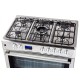 Gas-electric Cooker Ravanson KWGE-K90 Cheff Modern (silver) KWGE-K90 – Ravanson Готварски печки