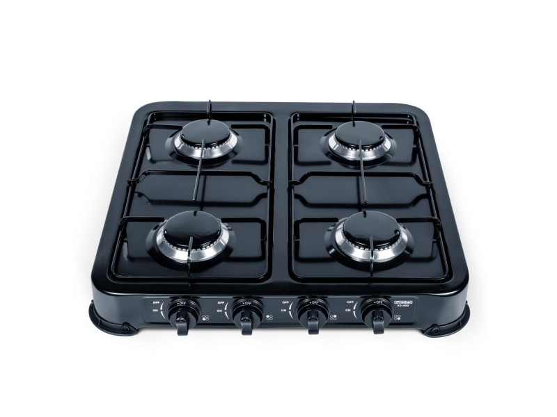 Promis KG400C hob Black,White Countertop Gas 4 zone(s) KG400C – PROMIS Готварски печки