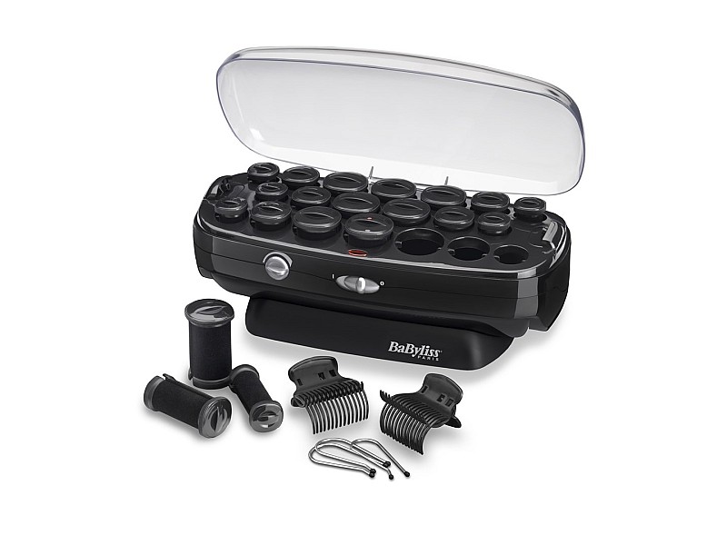 BaByliss Thermo Ceramic Rollers Hair styling kit Black, Stainless steel 50 W 78.7 (2 m) RS035E – Babyliss Грижа за косата