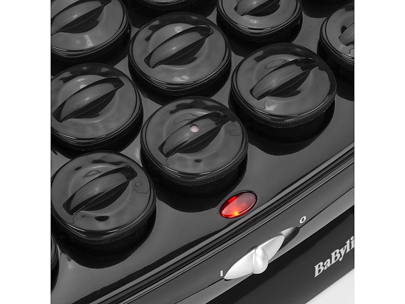 BaByliss Thermo Ceramic Rollers Hair styling kit Black, Stainless steel 50 W 78.7 (2 m) RS035E – Babyliss Грижа за косата