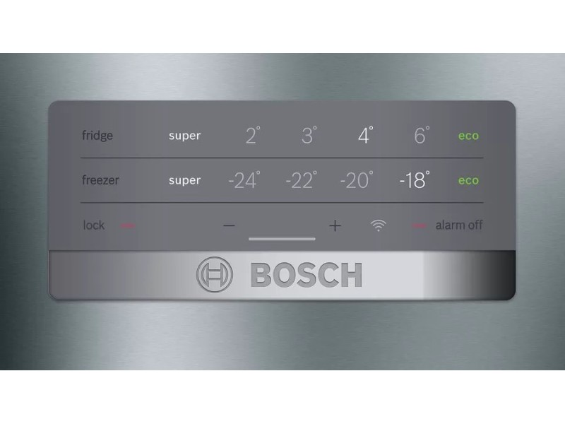 Bosch Serie 4 KGN397IEQ fridge-freezer Freestanding 368 L E Stainless steel KGN397IEQ – BOSCH Хладилници