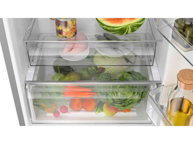 Bosch Serie 4 KGN492IDF fridge-freezer Freestanding 440 L D Stainless steel KGN492IDF – BOSCH Хладилници