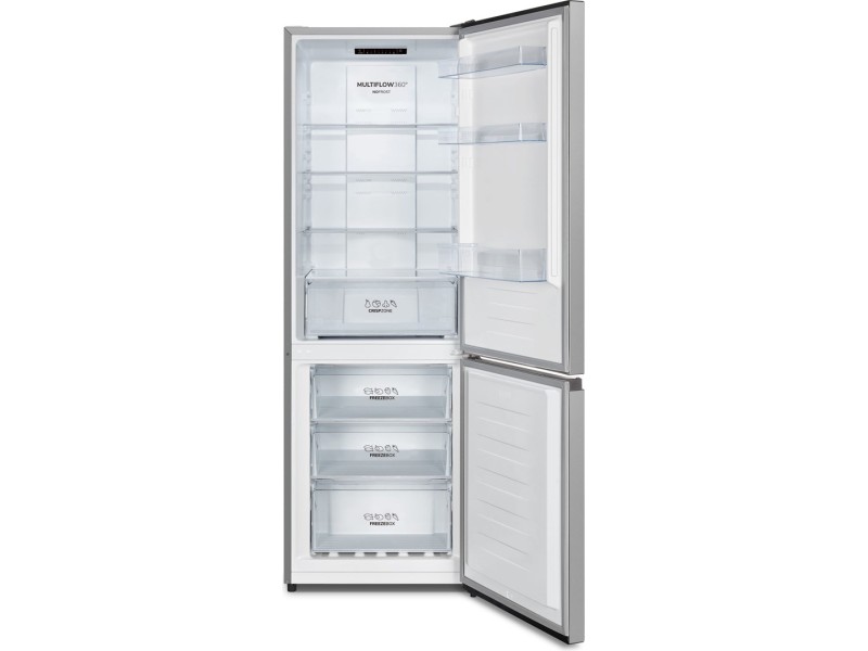 Gorenje NRK6182PS4 fridge-freezer Freestanding 292 L E Grey NRK6182PS4 – Gorenje Хладилници