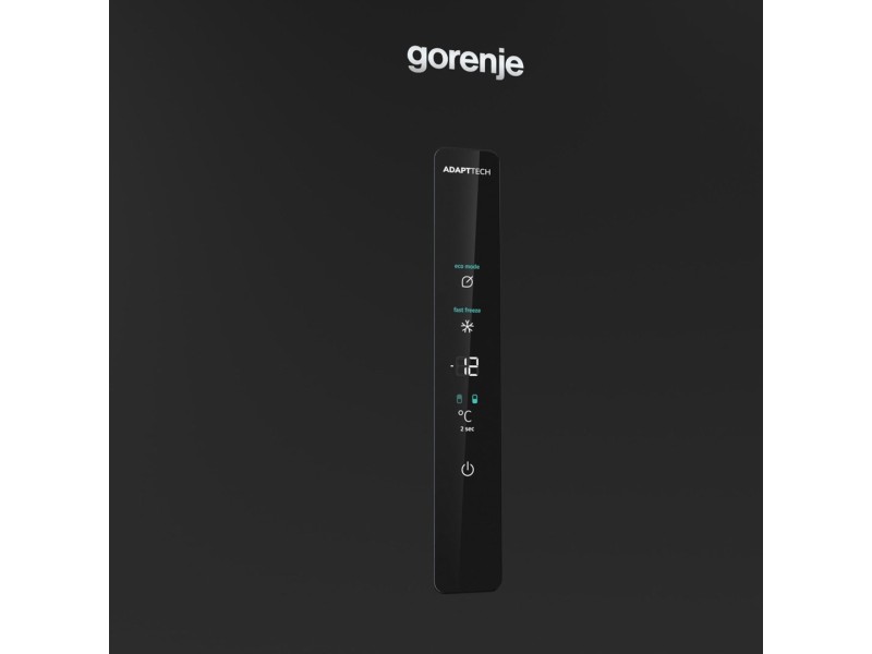 Gorenje NRK6192ABK4 fridge-freezer Freestanding 302 L E Black NRK6192ABK4 – Gorenje Хладилници