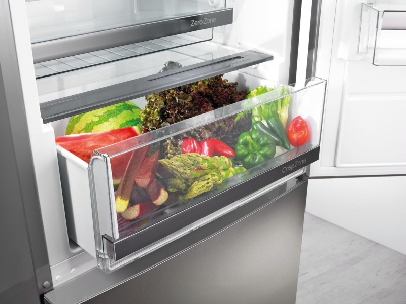 Gorenje NRK6192AS4 fridge-freezer Freestanding 304 L E Grey NRK6192AS4 – Gorenje Хладилници