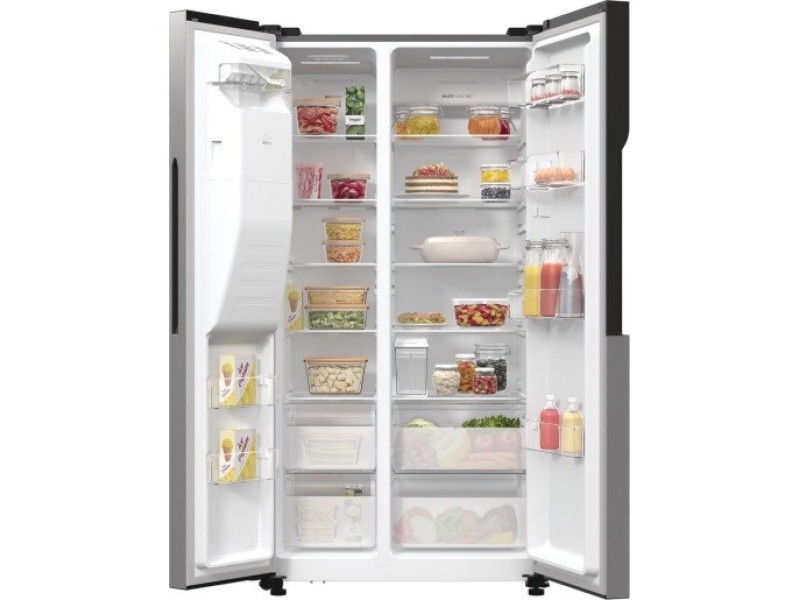 Gorenje NRR9185ESXL side-by-side refrigerator Freestanding 550 L E Silver NRR9185ESXL – Gorenje Хладилници