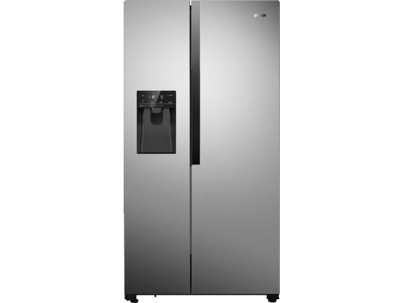 Gorenje NRS9EVX side-by-side refrigerator Freestanding 562 L E Stainless steel NRS9EVX – Gorenje Хладилници