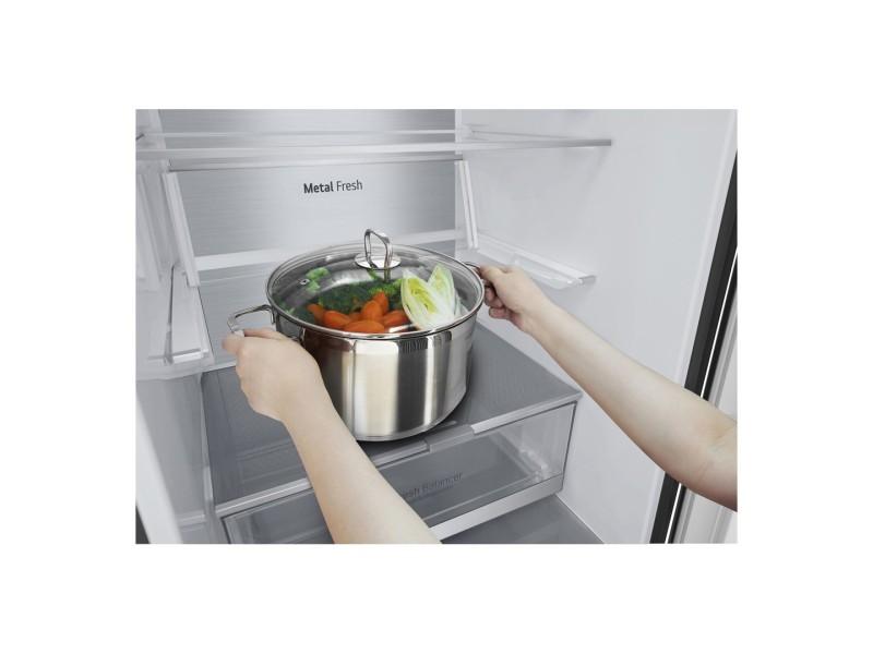 LG GBV7280DEV.AEVQEUR fridge-freezer Freestanding 387 L D Black GBV7280DEV – LG  Хладилници