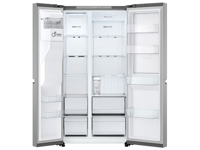 LG InstaView GSJC41PYPE side-by-side refrigerator Freestanding 641 L E Silver GSJC41PYPE – LG  Хладилници