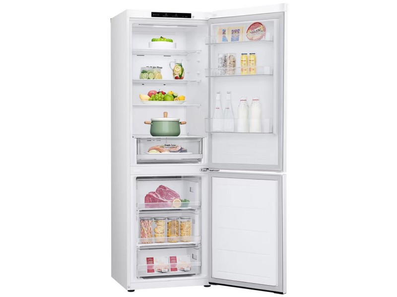 LG NatureFRESH GBV21L0ESW Fridge Freezer - White - E Rated GBV21L0ESW – LG  Хладилници