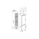 Whirlpool ART 9811 SF2 Built-in 306 L E White ART 9811 SF2 – Whirlpool Хладилници с фризери за вграждане