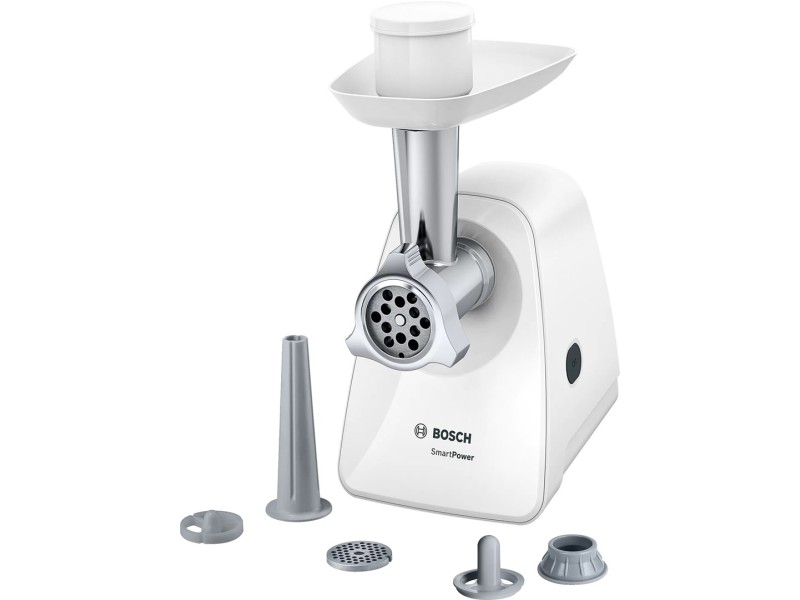 Bosch MFW2520W mincer 1500 W Stainless steel, White MFW2520W – BOSCH Месомелачки