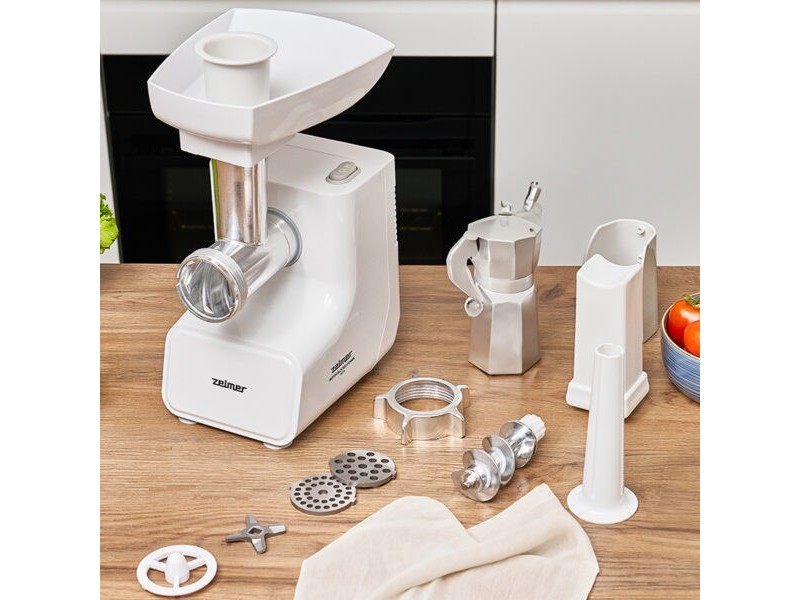 Zelmer ZMM3511B mincer 1500 W White ZMM3511B – Zelmer Месомелачки