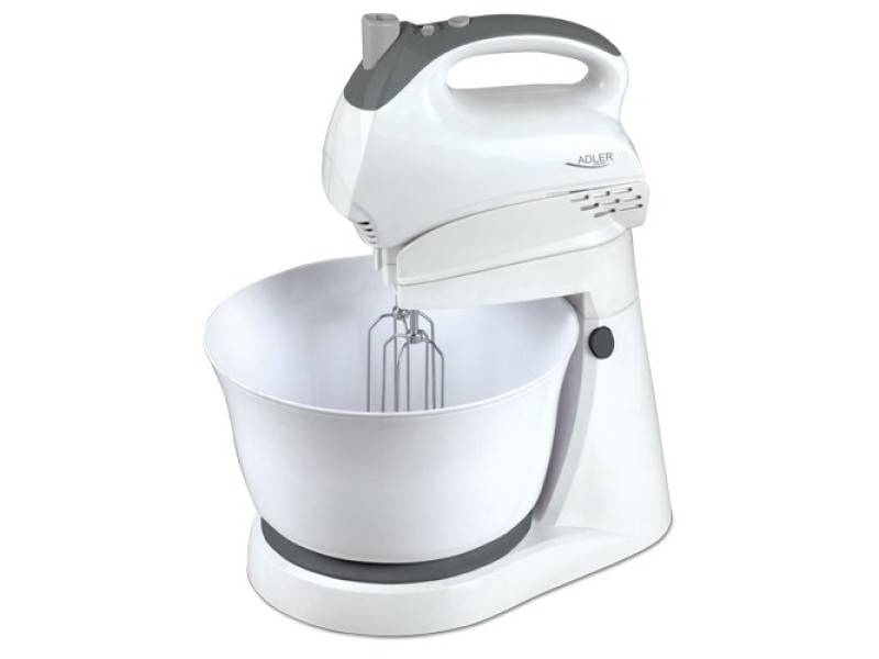 Adler AD 4202 Stand mixer White 300 W AGDADLMIB0009 – Adler Миксери & Пасатори
