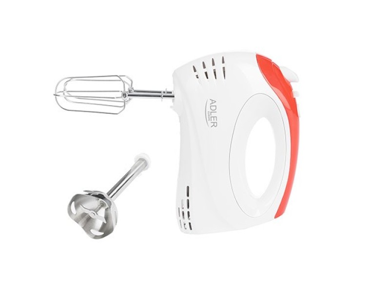 Adler AD 4212 mixer Hand mixer Red,White AD 4212 – Adler Миксери & Пасатори