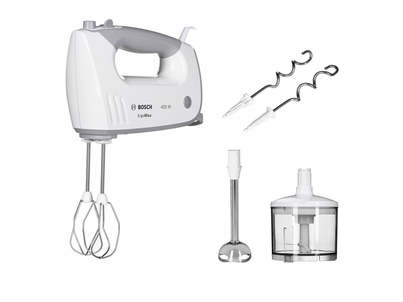 Bosch MFQ36480 mixer Hand mixer 450 W Grey, White MFQ36480 – BOSCH Миксери & Пасатори