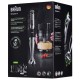 Braun MultiQuick 9 MQ 9187XLI 0.6 L Immersion blender 1200 W Black, Stainless steel MQ 9187XLI – Braun Миксери & Пасатори