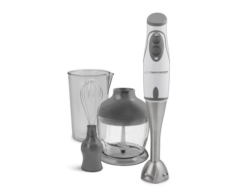 Esperanza EKM003E blender 0.75 L Immersion blender 450 W Grey, White EKM003E – Esperanza Миксери & Пасатори
