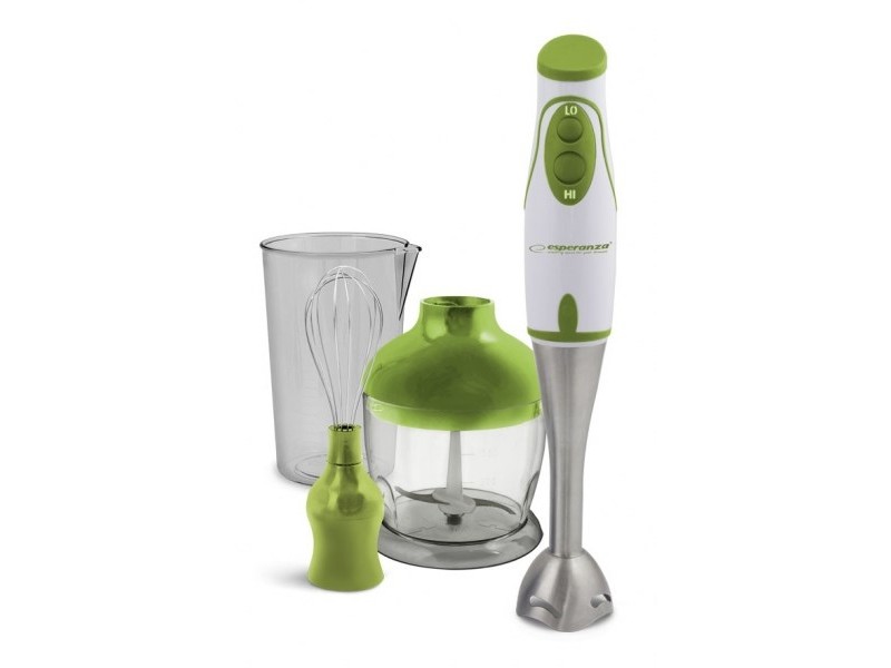 Esperanza EKM003G blender 0.75 L Immersion blender Green,White 450 W EKM003G – Esperanza Миксери & Пасатори