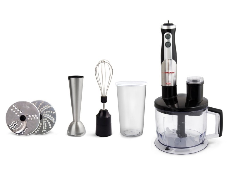 Esperanza EKM004 blender 0.6 L Immersion blender Black,Silver,Transparent 800 W EKM004 – Esperanza Миксери & Пасатори