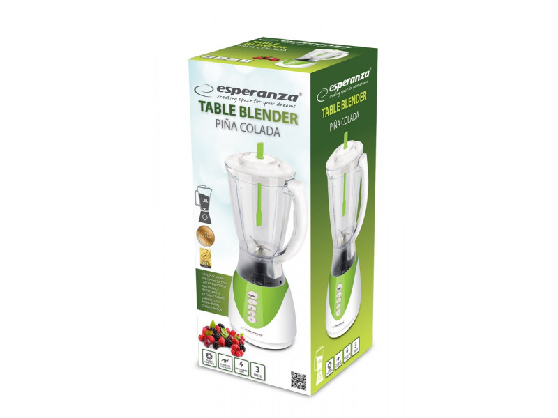 Esperanza EKM023G Blender 350W 1.5L Green