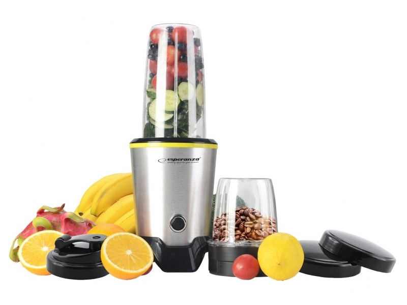 Esperanza EKM028 blender Tabletop blender 1000 W Black, Stainless steel