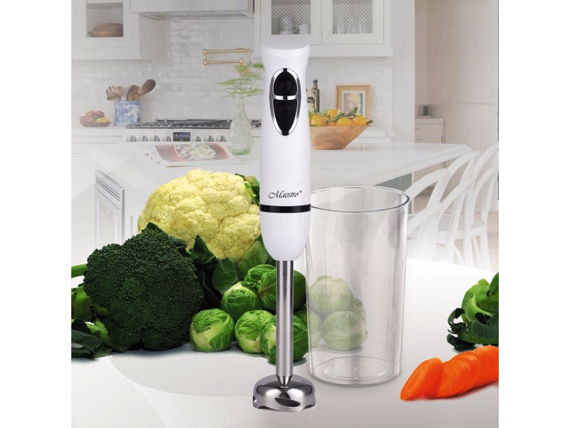 Feel-Maestro MR510 blender Cooking blender Black, White 300 W MR-510N – Maestro Миксери & Пасатори
