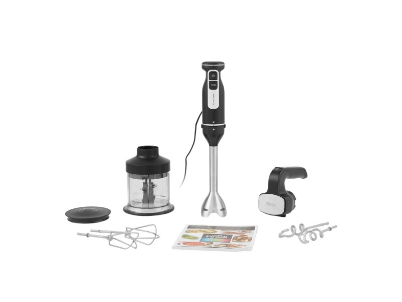 Ninja CI100EU blender 0.7 L Immersion blender 850 W Black, Stainless steel, Transparent CI100EU – NINJA Миксери & Пасатори