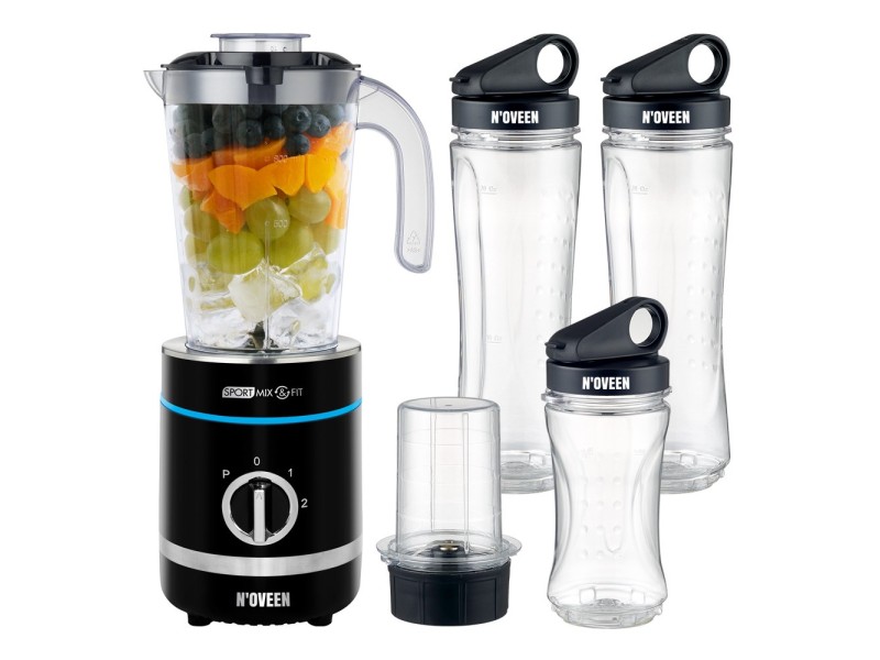 Noveen Sport Mix & Fit SB2000 X-LINE blender 0.8 L Tabletop blender 500 W SB2000 – NOVEEN Миксери & Пасатори