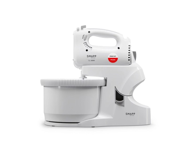 SMAPP Hand Mixer with bowl 451.6 White 451.6 BIAŁY – SMAPP Миксери & Пасатори