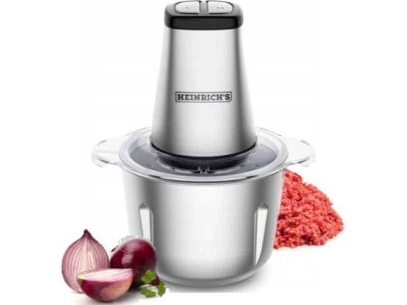 Shredder electric chopper for fruit, vegetables and ice steel 500 W. HMZ 8849 – HEINRICHS Миксери & Пасатори