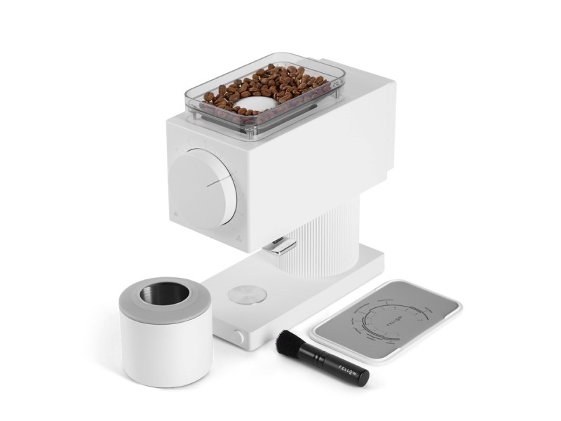 Fellow Ode coffee grinder white AGDFEWMLY0002 – FELLOW Кафемелачки