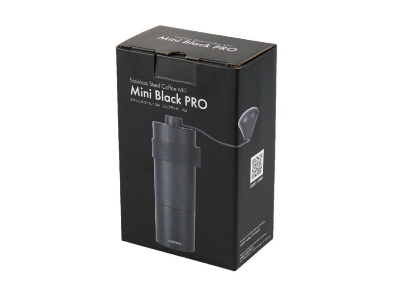HARIO Mini Black Pro Bean coffee hand grinder black CMS-B-EX – HARIO Кафемелачки