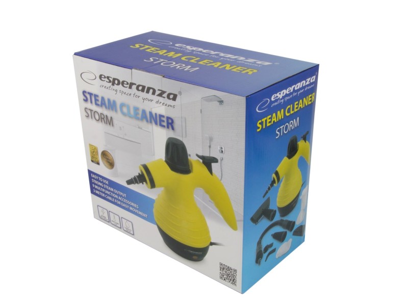 Esperanza EHS001 Steam cleaner 0.35L Black, Yellow 900W EHS001 – Esperanza Прахосмукачки