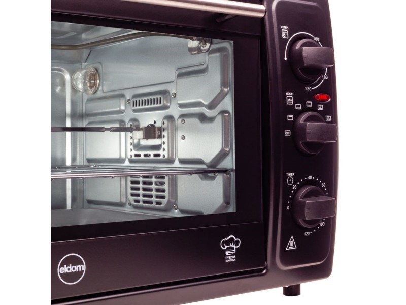 ELDOM Oven ONEV, capacity 48 l, rotisserie spit, hot air, power 2000 W PR500 – ELDOM Готварски печки