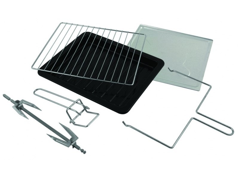 Esperanza EKO006 Mini oven with convection and spit 25 l 1600W Black EKO006 – Esperanza Готварски печки