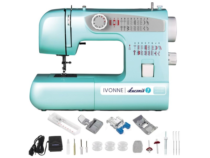 Sewing machine ŁUCZNIK IVONNE Mint IVONNE – Łucznik Шивачни машини