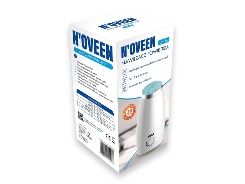 Noveen UH116 Mint Humidifier UH116 – NOVEEN Йонизатори и овлажнители за въздух