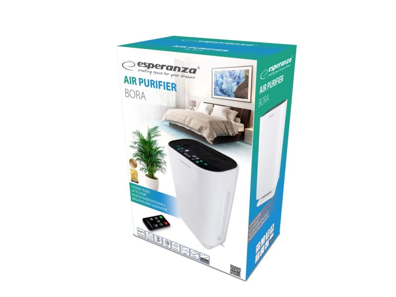 Esperanza EHP003 Air purifier, White EHP003 – Esperanza Йонизатори и овлажнители за въздух