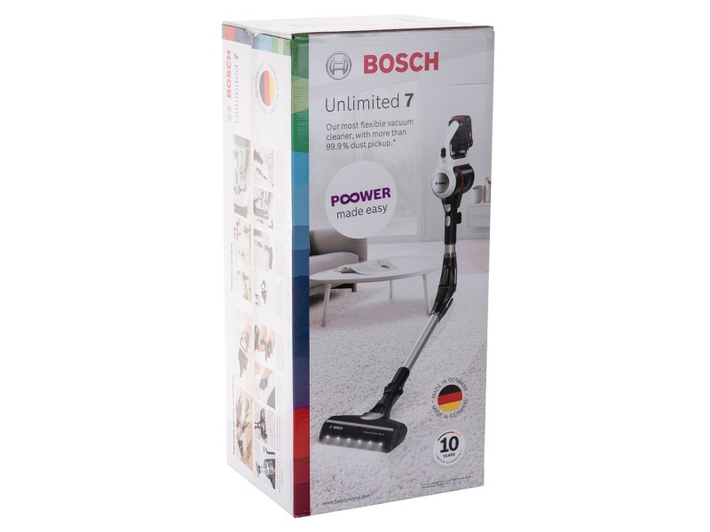 Bosch BBS711W stick vacuum/electric broom Bagless 0.3 L Black, Stainless steel, White BBS 711W – BOSCH Аксесоари за прахосмукачки