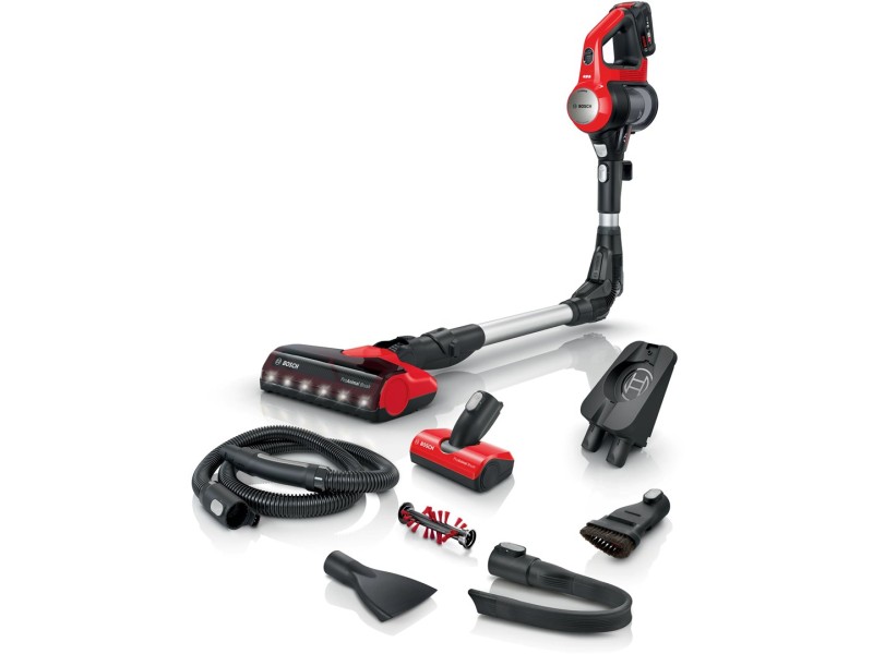 Bosch BCS711PET stick vacuum/electric broom Battery Dry Bagless 0.3 L Black, Red 3 Ah BCS711PET – BOSCH Аксесоари за прахосмукачки