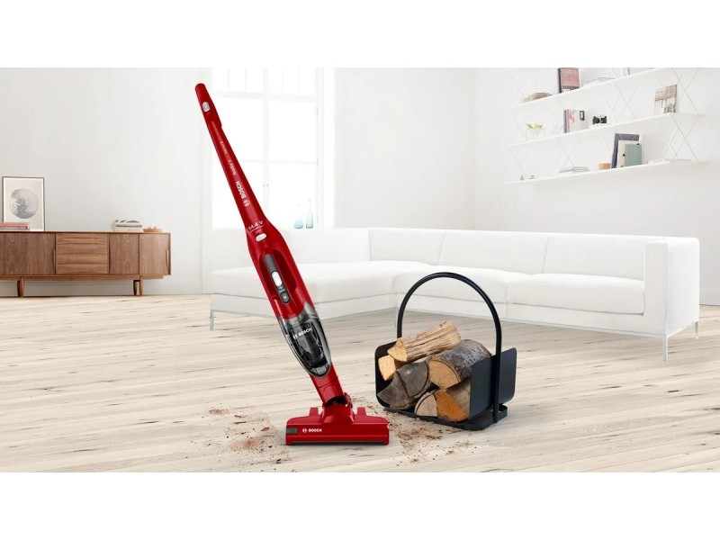 Bosch Serie 2 BBHF214R 2-in-1 Cordless Vacuum Cleaner Red BBHF214R – BOSCH Аксесоари за прахосмукачки