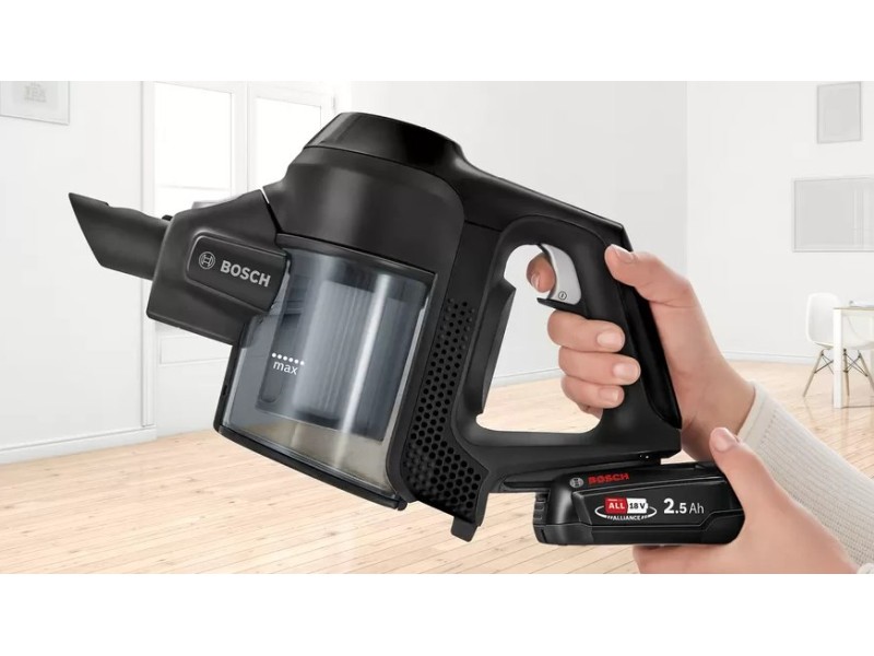 Bosch Serie 6 BBS611BSC stick vacuum/electric broom 2-in-1 stick vacuum Battery Dry Bagless Black 2.5 Ah BBS611BSC – BOSCH Аксесоари за прахосмукачки