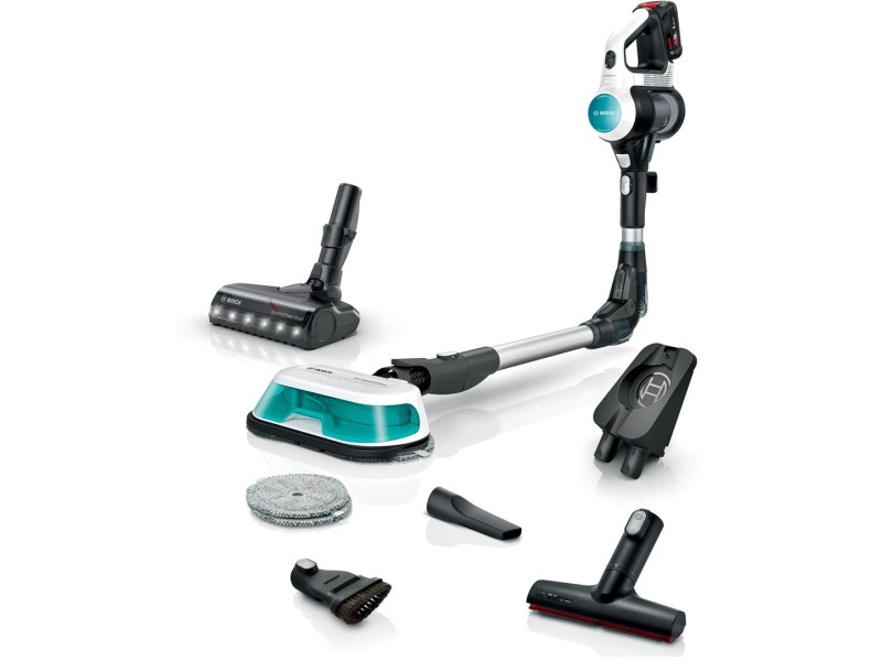 Cordless 2-in-1 hoover, vacuuming and mopping Unlimited 7 ProHygienic Aqua White BCS71HYG1 – BOSCH Аксесоари за прахосмукачки
