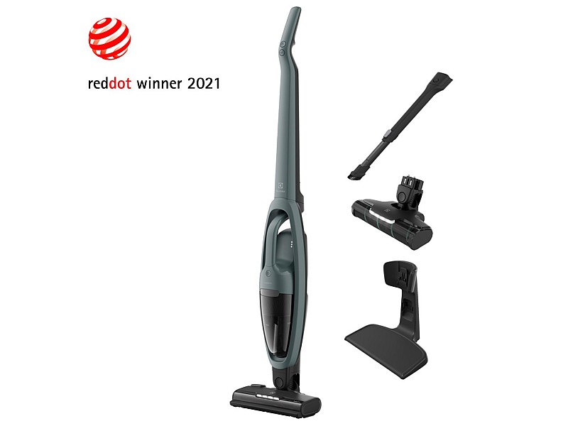 Electrolux ES52C212XN stick vacuum/electric broom Battery Dry Cyclonic, Fabric, Foam Bagless 0.5 L 0 W Green ES52C212XN – Electrolux Аксесоари за прахосмукачки