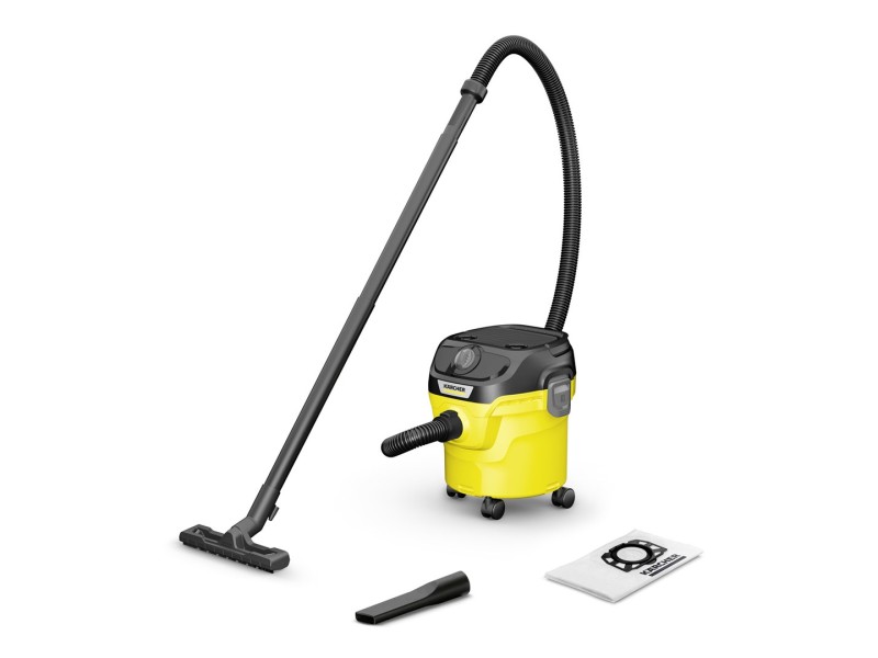 Kärcher 1.628-401.0 dust extractor Black, Yellow 12 L 1000 W 1.628-401.0 – KARCHER Аксесоари за прахосмукачки
