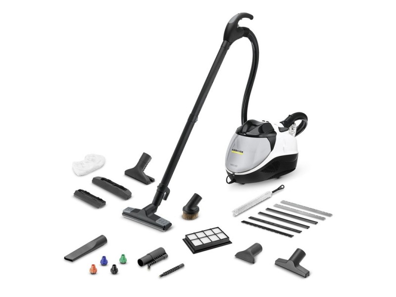 Kärcher SV 7 Cylinder steam cleaner 0.5 L 2200 W Black, Grey, White 1.439-490.0 – KARCHER Аксесоари за прахосмукачки