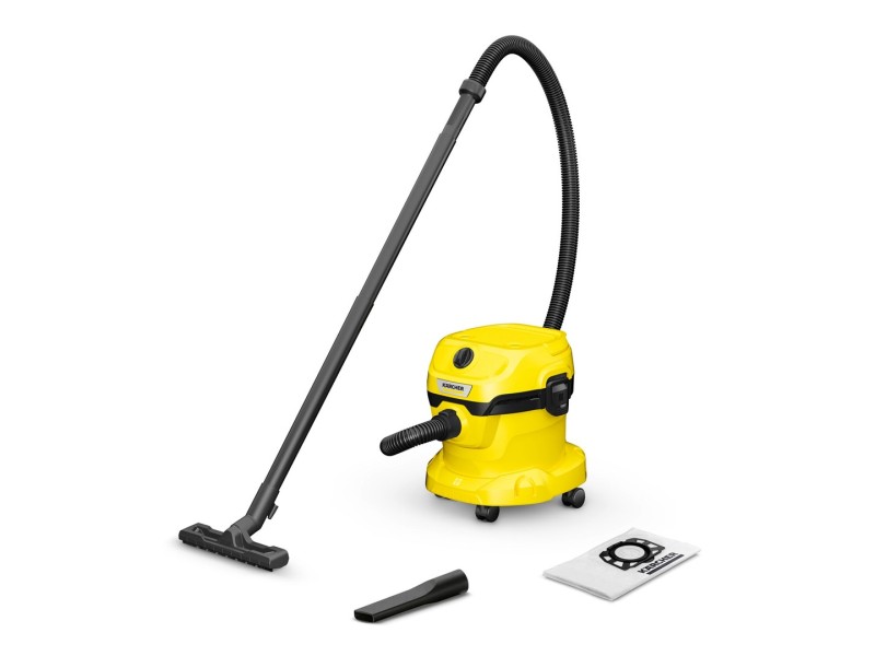 Kärcher WD 2 Plus V-12/4/18 12 L Drum vacuum Dry&wet 1000 W Dust bag 1.628-000.0 – KARCHER Аксесоари за прахосмукачки