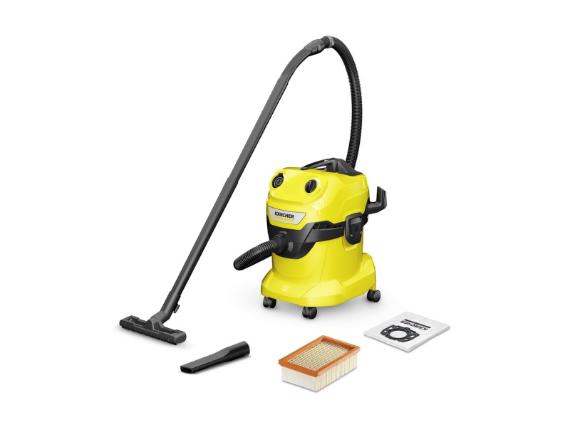 Kärcher WD 4 V-20/5/22 20 L Drum vacuum Dry&wet 1000 W Bagless 1.628-209.0 – KARCHER Аксесоари за прахосмукачки